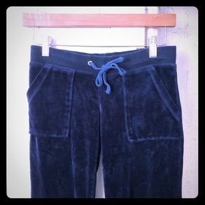 “Juicy Couture” Velour Boot leg Sweats
